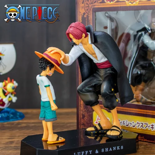 Shanks e Luffy One Piece Action Figure