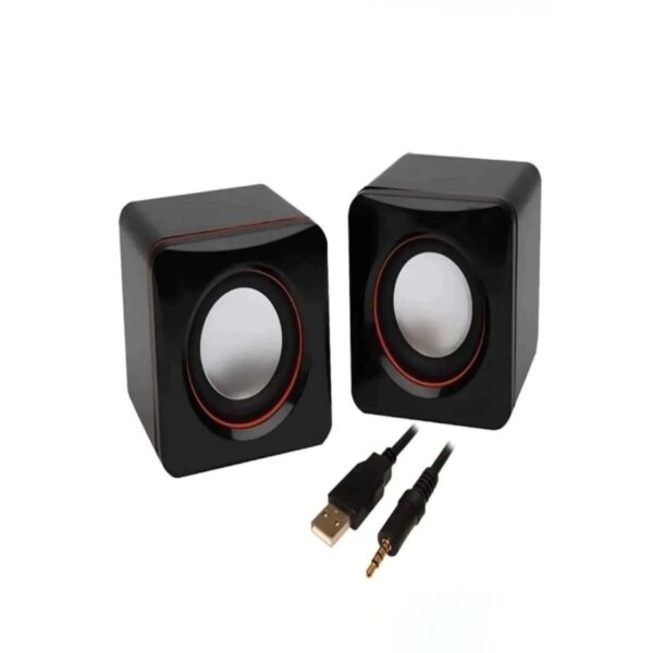 Mini Caixa de Som Digital Speaker D-02A para Computador e Notebook - LEON GTS - D-02A