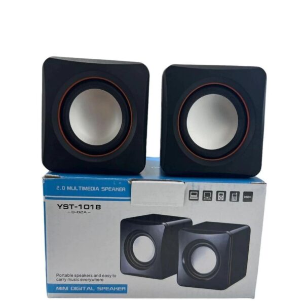 Mini Caixa de Som Digital Speaker D-02A para Computador e Notebook - LEON GTS - D-02A - Image 3
