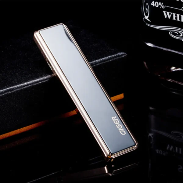 Isqueiro Elétrico Premium USB, Fino e sem Gás - Image 6