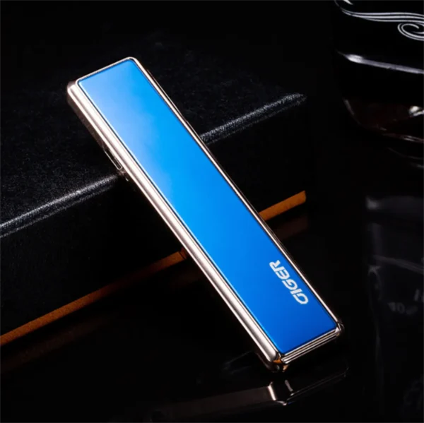 Isqueiro Elétrico Premium USB, Fino e sem Gás - Image 2