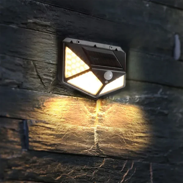 Luminária Solar com Sensor De Presença, 100 Leds - Image 5