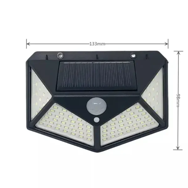 Luminária Solar com Sensor De Presença, 100 Leds - Image 3